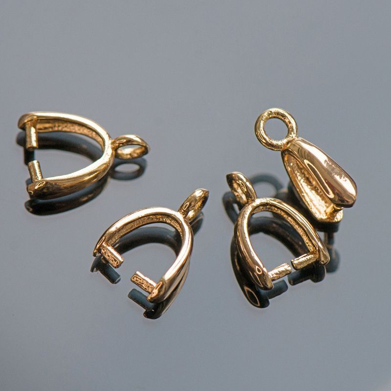 бейл, позолота, 11x8x3 мм