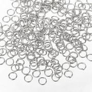 Колечко соединительное 5, цвет платина, 5х0.7 мм