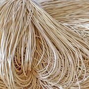 Канитель мягкая, цвет бледное золото, 1 мм
