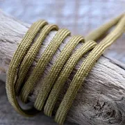 Шнур, полиэстер, паракорд, цвет светлая оливка, 4-5 мм  