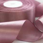 Лента, атлас, цвет увядшей розы, ширина 50 мм