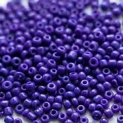 Бисер "Радуга", цвет синий индиго непрозрачный, 12/0 (уп 7 г)