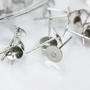 Пуссеты, нержавеющая сталь, 6 мм