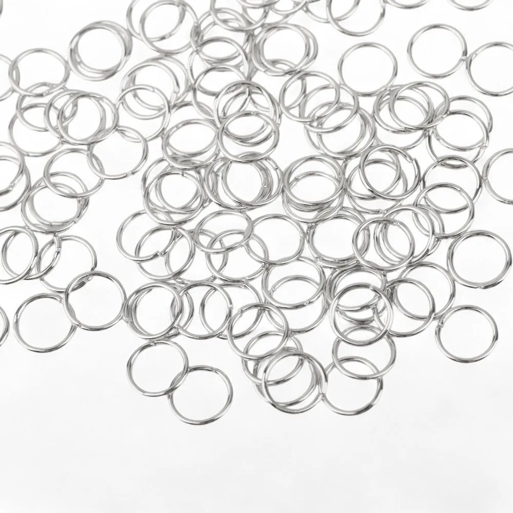 колечко соединительное 7, цвет платина, 7х0,7 мм