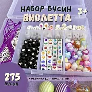 Набор Бусин в органайзере "Виолетта"