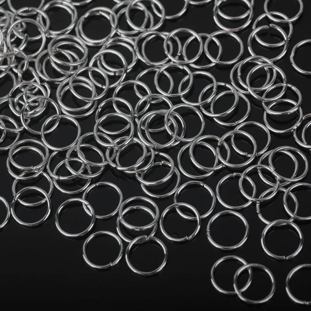 колечко соединительное 7, цвет платина, 7х0,7 мм