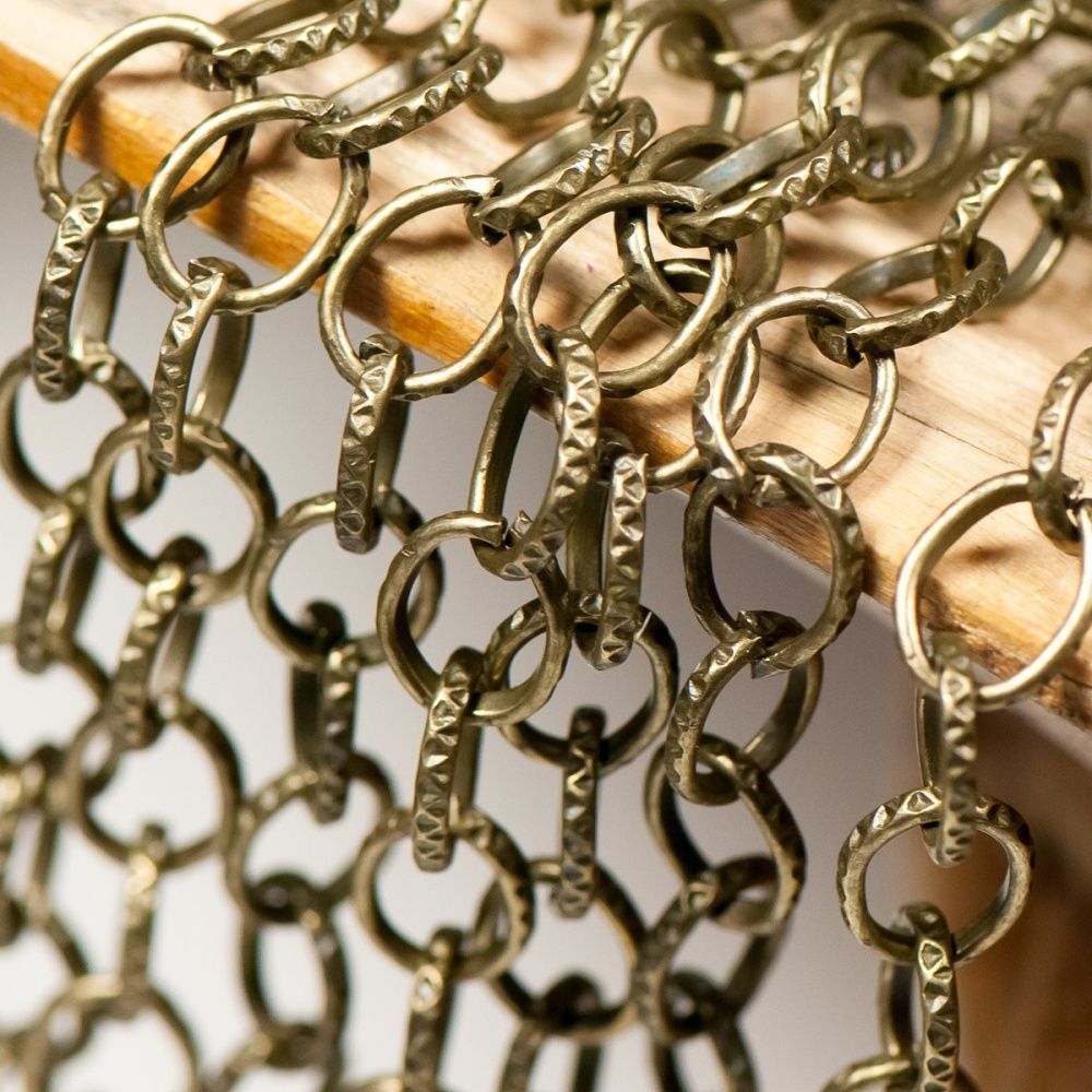 цепочка "даймонд", цвет античная бронза, звено 8x6x1 мм