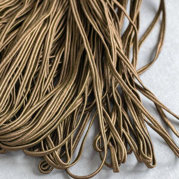 сутаж №26, хаки, 3х1 мм (уп 5 м)