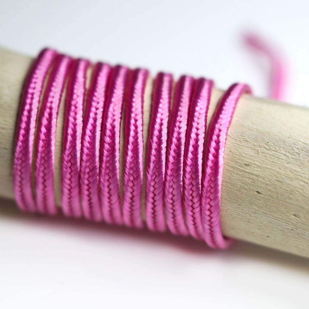 сутаж, цвет розовый яркий, 2 мм
