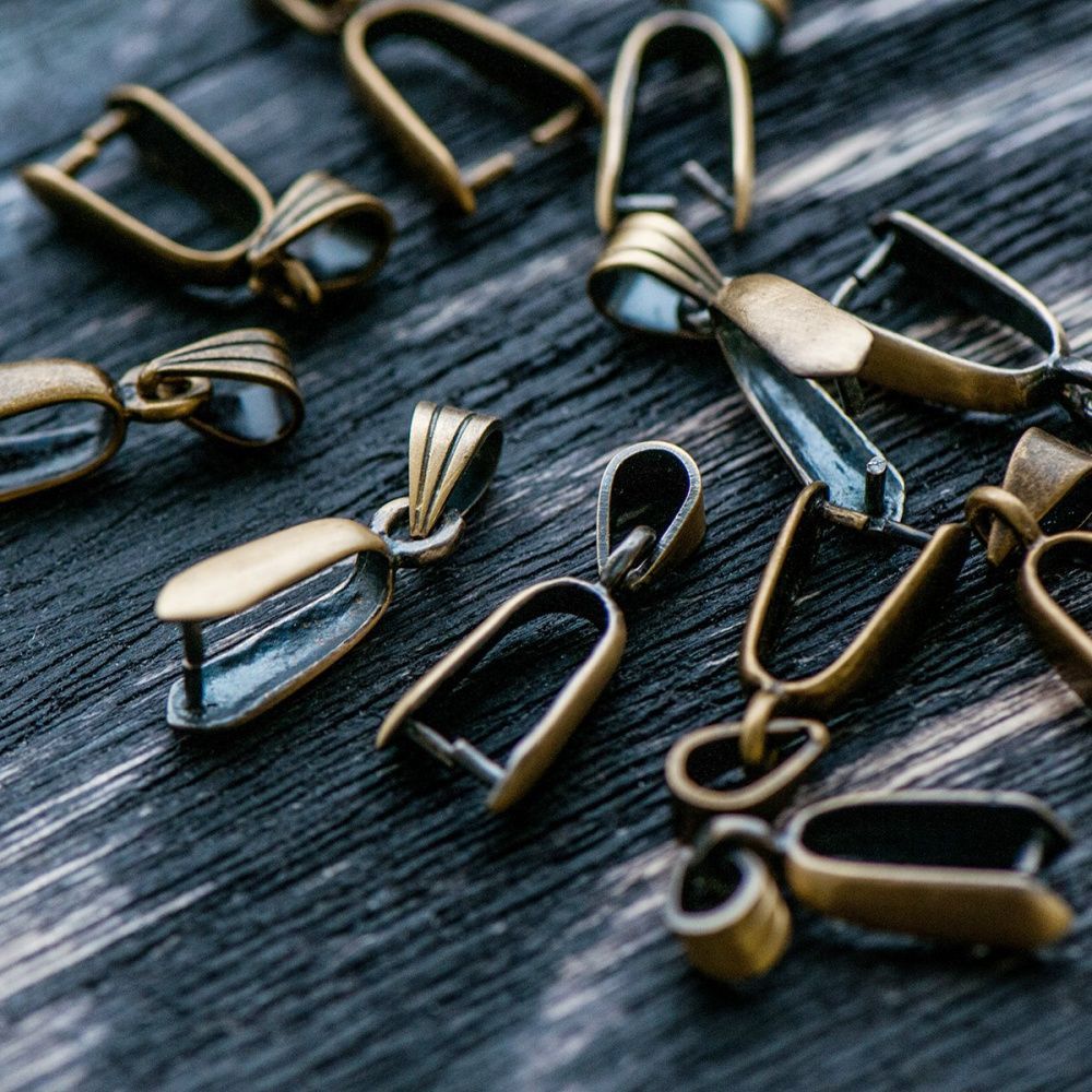 бейл, цвет античная бронза, 25х9 мм