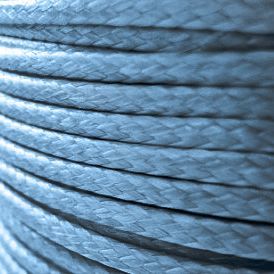 шнур вощеный, цвет голубой, 1 мм