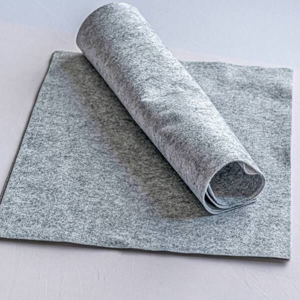 фетр rn-03 серый меланж, 1 мм, 28х33 см