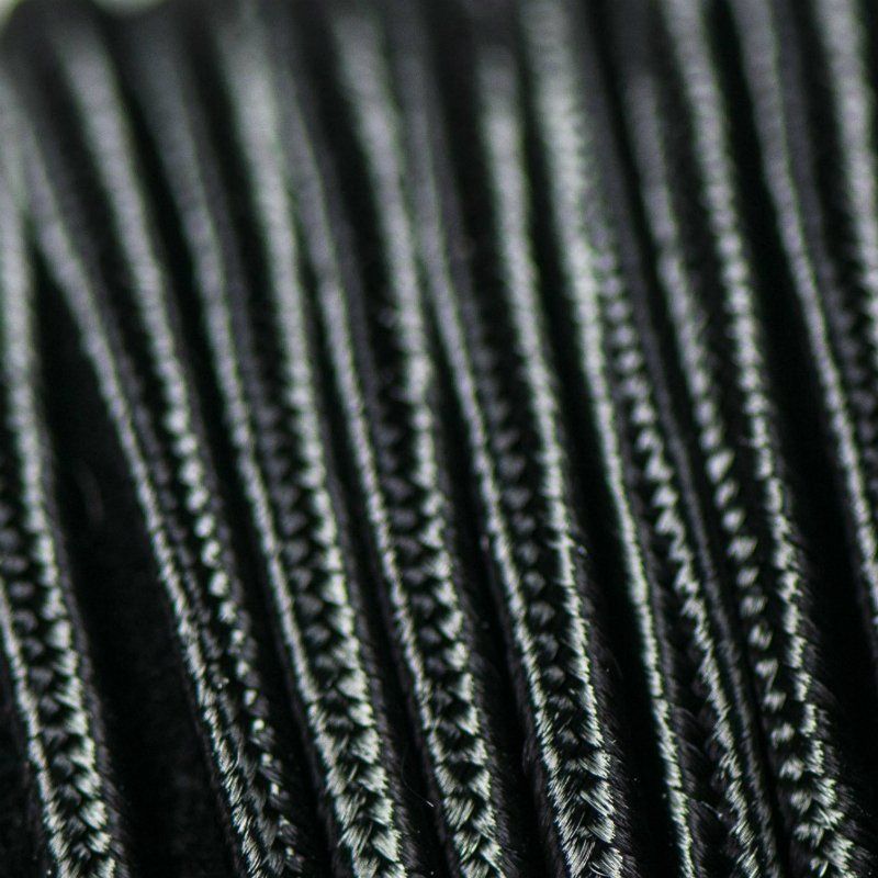 сутаж, черный, 3х1 (уп 5 м)