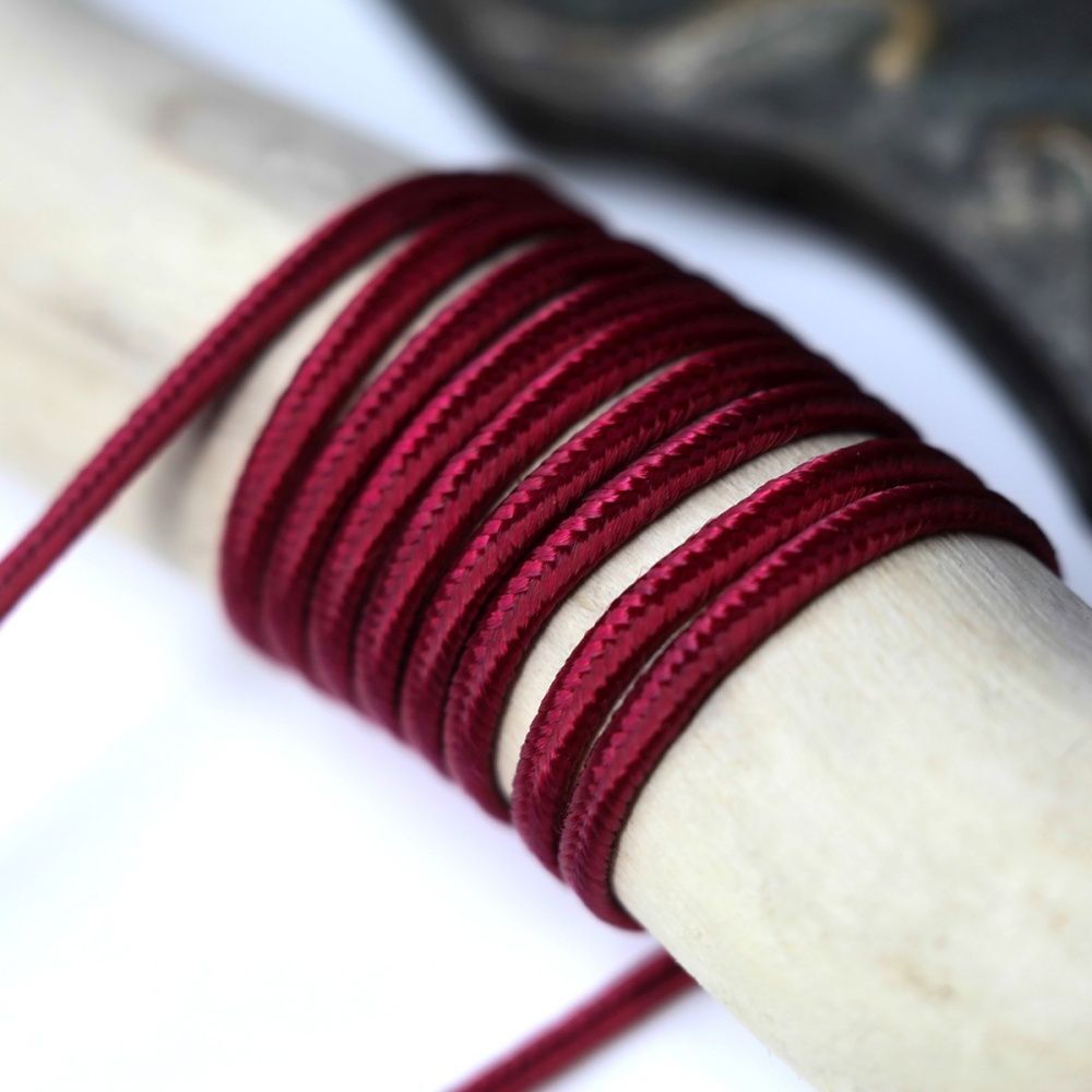 сутаж, цвет бордовый, 2 мм