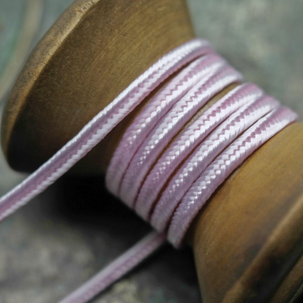 сутаж, цвет розовый, 2 мм