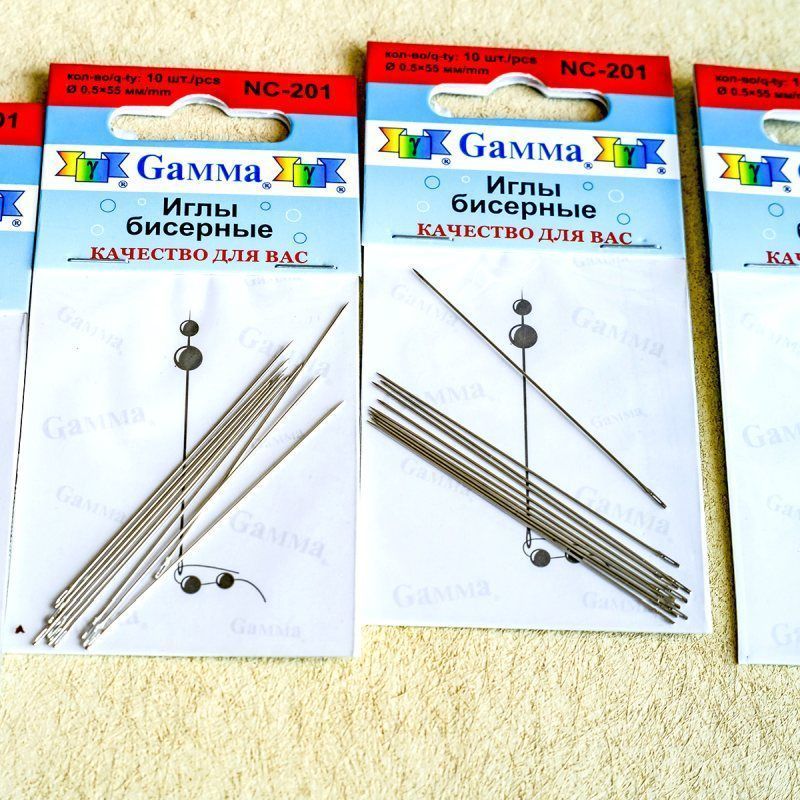 инструмент, иглы для бисера d 0.5 мм