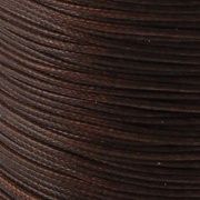Шнур вощеный, цвет темно-коричневый, 0.5-0.8 мм