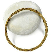 Проволока латунная для Wire Wrap, без покрытия, d 1  мм, 6 м
