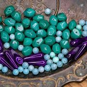 Микс из натуральных камней, цветовой и размерный микс (уп 20 г)