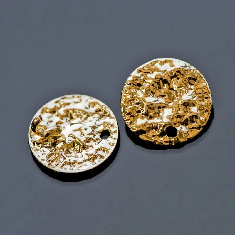 коннектор "шанти", цвет светлое золото, 12x1 мм