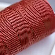 Шнур вощеный, цвет красный блеклый, 1х0.3 мм