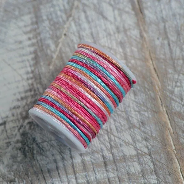 шнур, полиэстер, цвет белый, 1.5 мм  