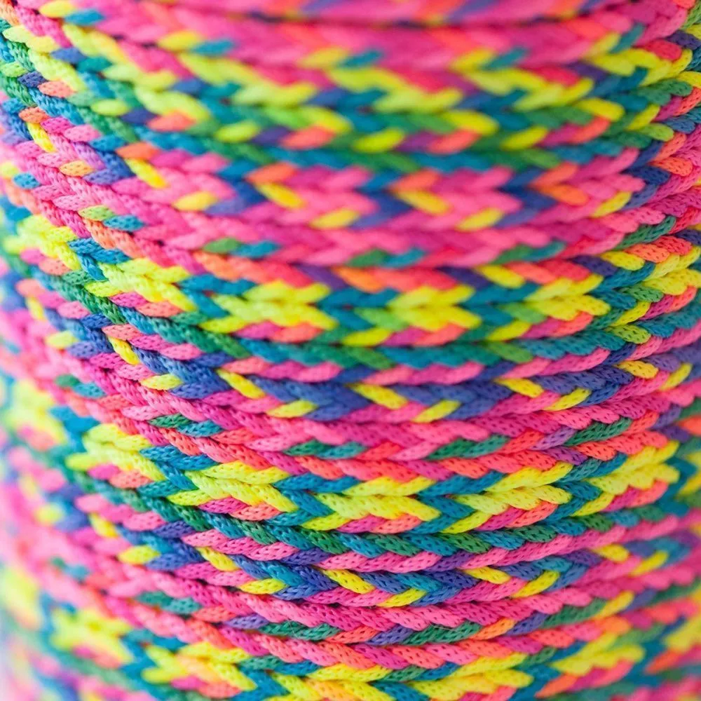 шнур, полиэстер, цвет мультиколор, 3 мм  