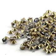 Стразы горный хрусталь, цвет прозрачный, 4.8 мм (уп 10 шт)