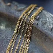 Цепочка "Кросс 304", цвет золото, звено 1.5x1.3x0.3 мм