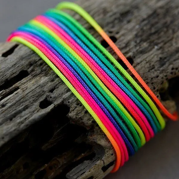 шнур, полиэстер, цвет мультиколор, 1 мм  