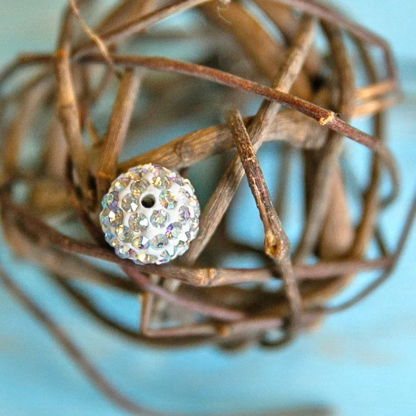 бусина "шамбала" 12, цвет радужный, 12 мм