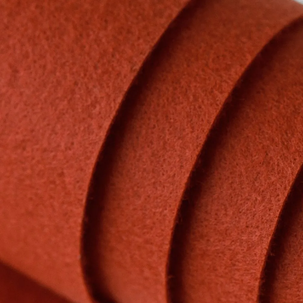 фетр 837 кирпичный красный, 1.2 мм, 33х110 см