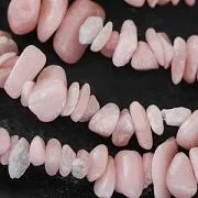Бусина опал розовый осколки, цвет розовый (уп 20 г)
