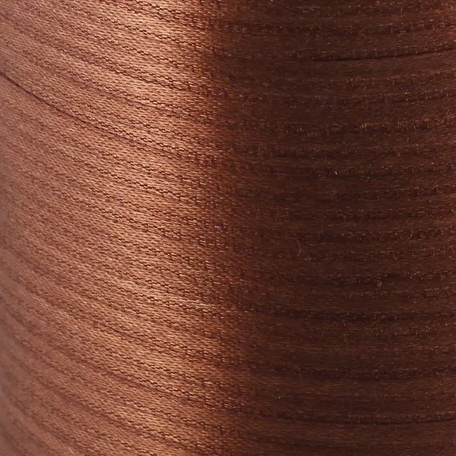 лента, атлас, цвет коричневый, ширина 3 мм ленты