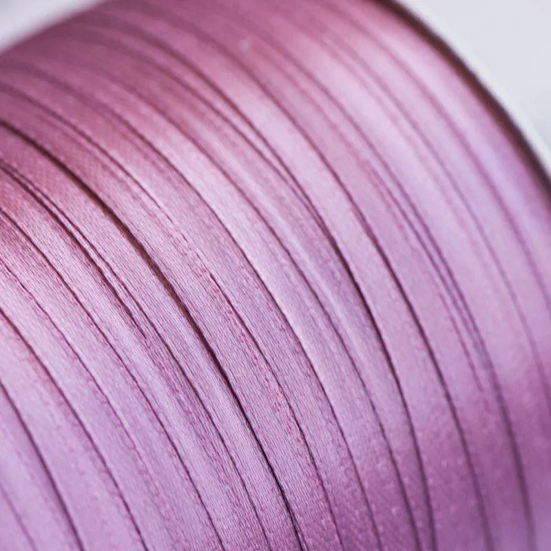 лента, атлас, цвет увядшей розы, ширина 3 мм ленты