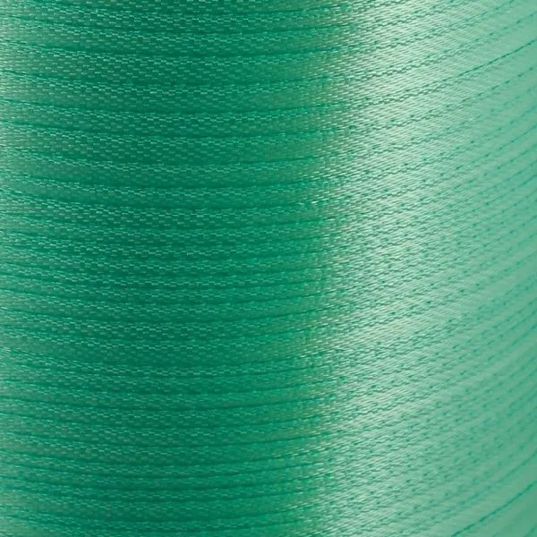 лента, атлас, цвет аквамарин, ширина 3 мм ленты