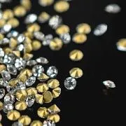 Стразы ювелирные, стекло, цвет Crystal, 1.5-1.6 мм (уп 20 шт)