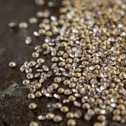 Стразы ювелирные, стекло, цвет Crystal, 1.35-1.4 мм (уп 20 шт +/-2 шт)